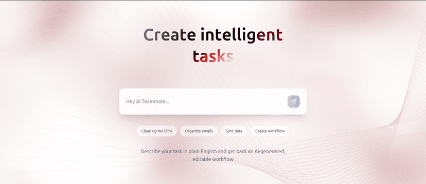 Workflow Editing Interface